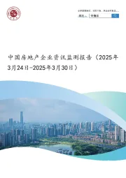 中国房地产企业资讯监测报告