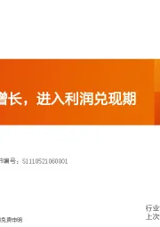 交通运输行业专题研究:交运平台高增长,进入利润兑现期