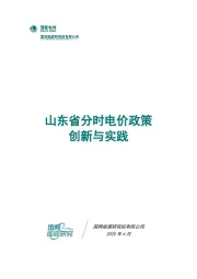 电力行业:山东省分时电价政策创新与实践