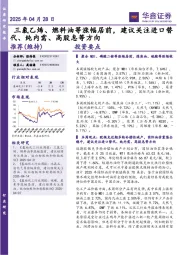 三氯乙烯、燃料油等涨幅居前,建议关注进口替代、纯内需、高股息等方向