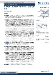 燃气Ⅱ行业跟踪周报:淡季到来、欧洲储库目标或放松,全球气价回落