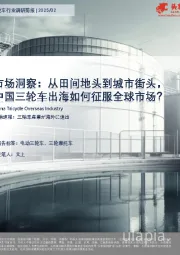 市场洞察:从田间地头到城市街头,中国三轮车出海如何征服全球市场?