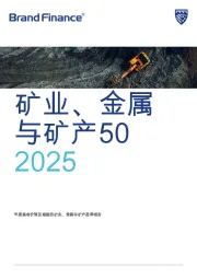 2025矿业、金属与矿产50