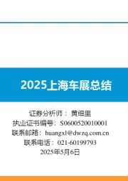 2025上海车展总结