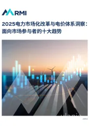 2025电力市场化改革与电价体系洞察：面向市场参与者的十大趋势