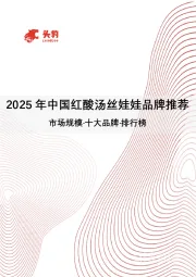 2025年中国红酸汤丝娃娃品牌推荐