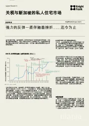 房地产行业：关税与新加坡的私人住宅市场
