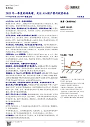 电子行业2025年一季报总结：2025年一季度利润高增，关注AI+国产替代投资机会