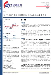 房地产日报：杭州土拍收金42.49亿元