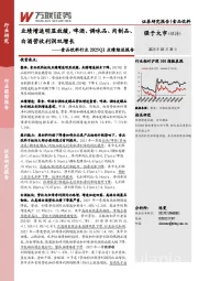 食品饮料行业2025Q1业绩综述报告：业绩增速明显放缓，啤酒、调味品、肉制品、白酒营收利润双增长