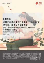 2025年中国妇科调经用药行业概览：“她经济”消费升级，聚焦女性健康需求