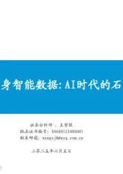 具身智能数据：AI时代的石油