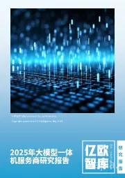 2025年大模型一体机服务商研究报告