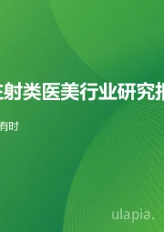 中国注射类医美行业研究报告：乘风破浪会有时