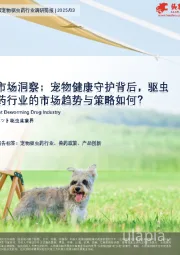 市场洞察：宠物健康守护背后，驱虫药行业的市场趋势与策略如何？