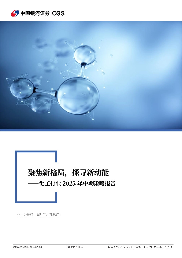化工行业2025年中期策略报告：聚焦新格局，探寻新动能