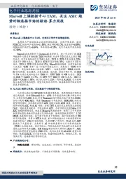 势对铜连接市场的驱动-算力周报:Marvell上调数据中心TAM,关注ASIC趋