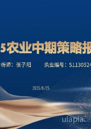 2025农业中期策略报告