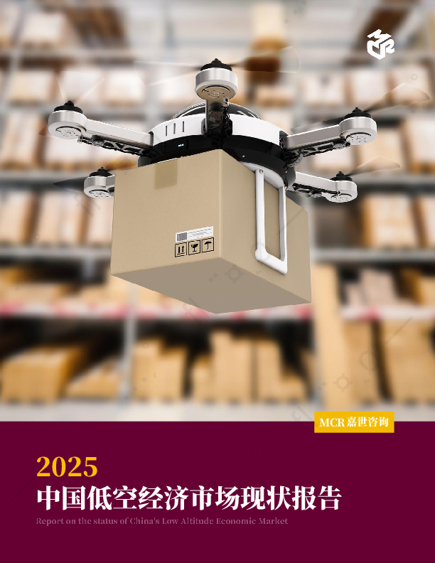 2025中国低空经济市场现状报告