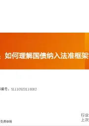 银行资负跟踪：如何理解国债纳入法准框架？