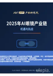 2025年AI眼镜产业链：机遇与挑战