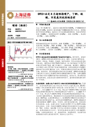 基础化工行业周报:OPEC+决定8月超预期增产,丁酮、硫酸、环氧氯丙烷涨幅居前