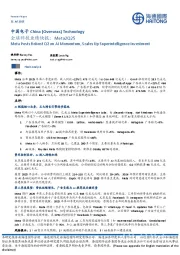 中国电子:全球科技业绩快报:Meta2Q25