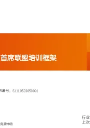 有色金属行业首席联盟培训框架