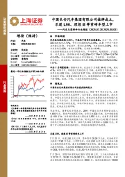 汽车与零部件行业周报:中国长安汽车集团有限公司挂牌成立,乐道L90、理想i8等重磅车型上市