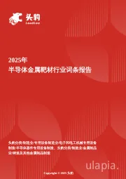 企业竞争图谱：2025年半导体金属靶材 头豹词条报告系列