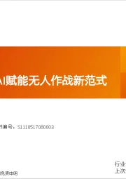 计算机行业专题研究:未来战场:AI赋能无人作战新范式