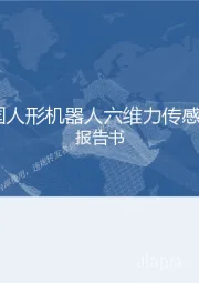 2025年中国人形机器人六维力传感器市场调研报告书
