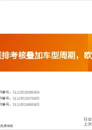 乘用车欧洲专题：碳排考核叠加车型周期，欧洲新能源车迎来拐点