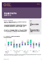 贵金属市场评论:重新定位