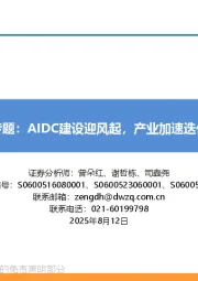 AI电气专题： AIDC建设迎风起，产业加速迭代创新机
