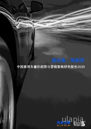 中国乘用车量价趋势与营销策略研究报告2025：避内卷、铸新质