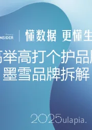 洗护行业：高举高打个护品牌-墨雪品牌拆解