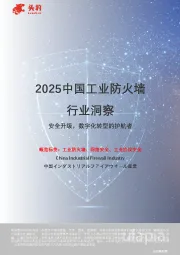 2025中国工业防火墙行业洞察：安全升级，数字化转型的护航者