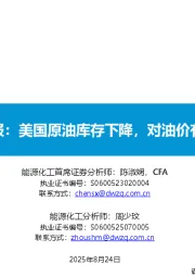 原油周报：美国原油库存下降，对油价有所支撑