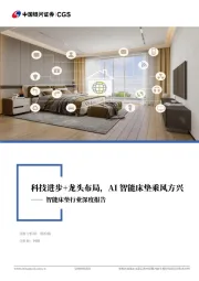 智能床垫行业深度报告：科技进步+龙头布局，AI智能床垫乘风方兴