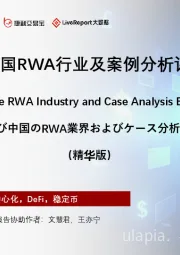 2025年全球及中国RWA行业及案例分析评估报告（精华版）
