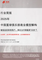 2025年中国篮球俱乐部商业模型解构：被低估的体育资产，谁在为中国篮球“买单”？