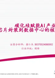 碳化硅赋能AI产业：从芯片封装到数据中心的核心材料变革
