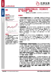 基础化工行业周报:石化化工稳增长方案出台,关注细分行业“反内卷”进展