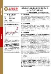 基础化工行业周报:石化化工行业稳增长工作方案发布,关注“反内卷”与新材料