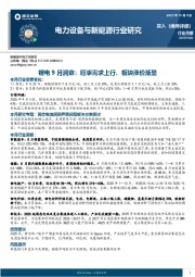 锂电9月洞察：旺季需求上行，板块涨价渐显