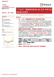 大能源行业2025年第41周周报：“十五五”《能源规划管理办法》发布两部门治理价格无序竞争