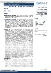 建筑材料行业跟踪周报:TACO交易或再来,短期推荐国内循环的科技方向