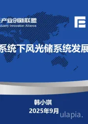 新型电力系统下风光储系统发展趋势分析