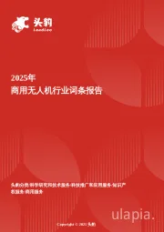 企业竞争图谱：2025年商用无人机 头豹词条报告系列